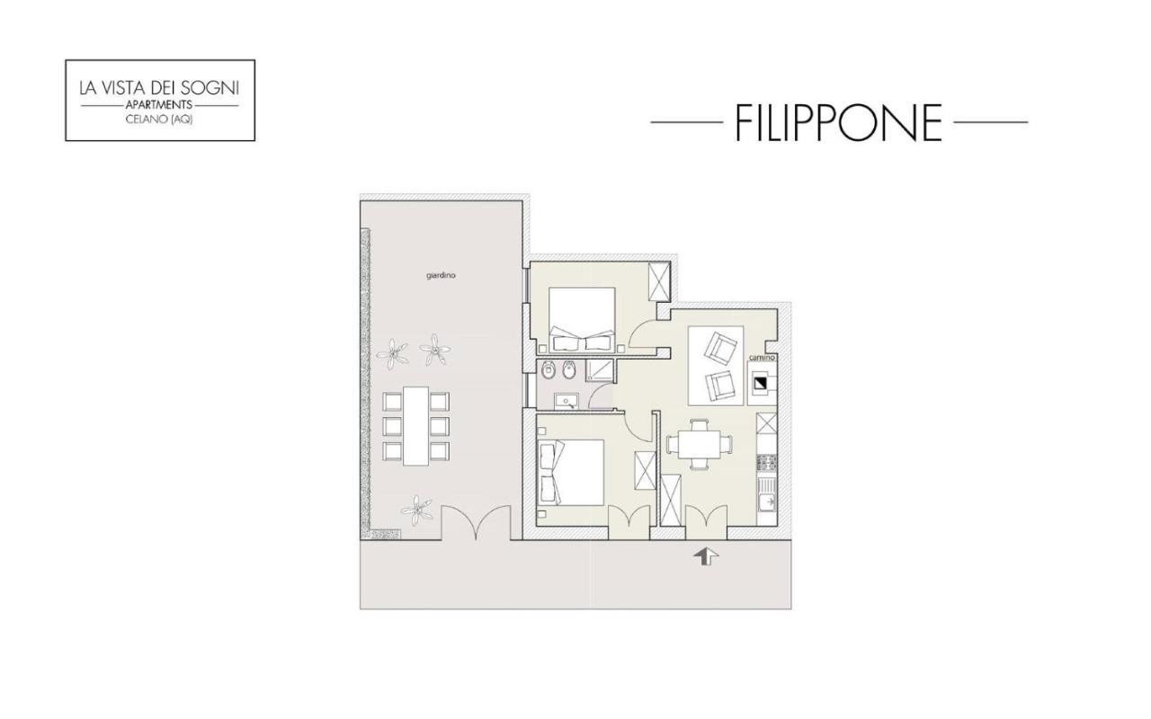 Lavistadeisogni Filippone Celano Exterior foto